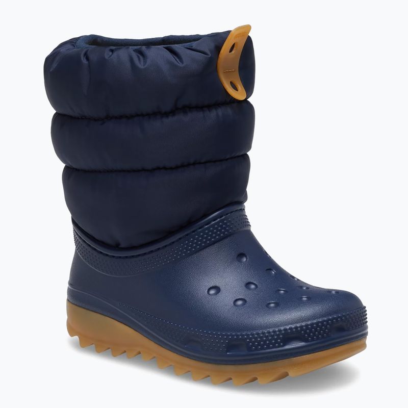 Junior's snow boots Crocs Classic Neo Puff navy gum 8