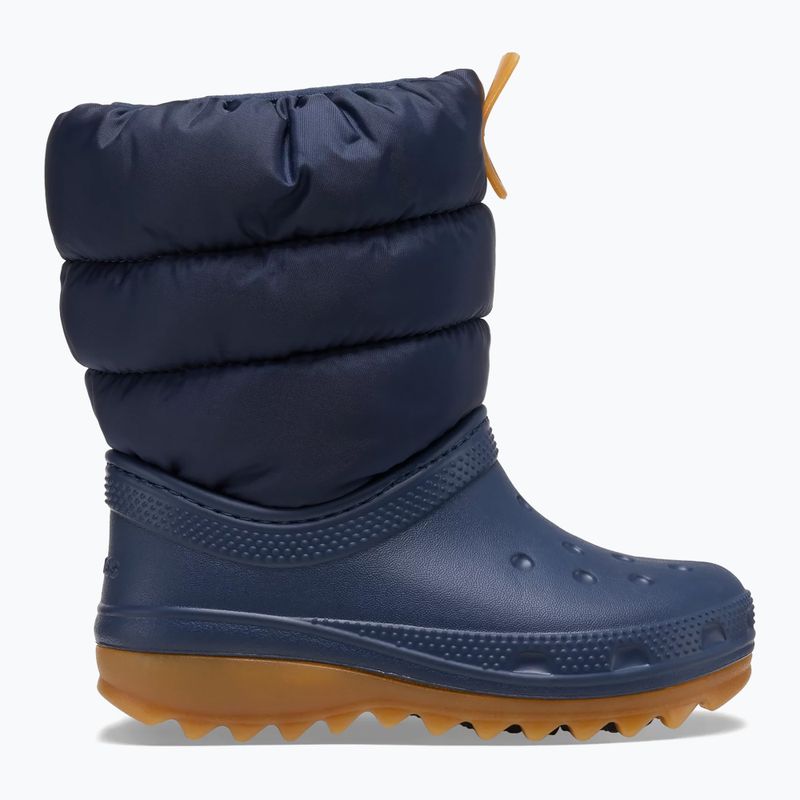 Junior's snow boots Crocs Classic Neo Puff navy gum 9