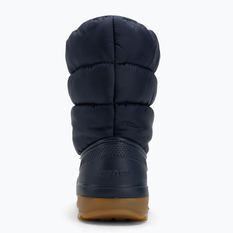 Junior's snow boots Crocs Classic Neo Puff navy gum 6