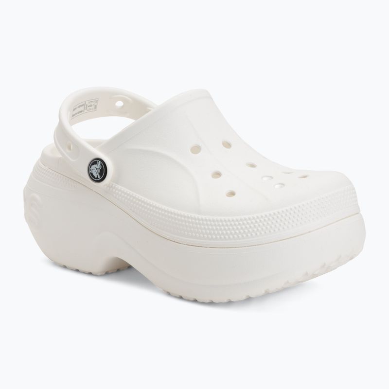 Women's slides Crocs Bella white 2
