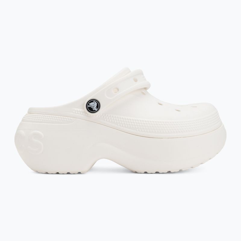 Women's slides Crocs Bella white 3