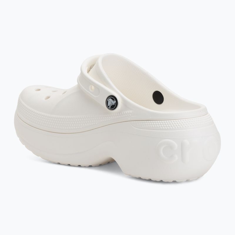 Women's slides Crocs Bella white 4
