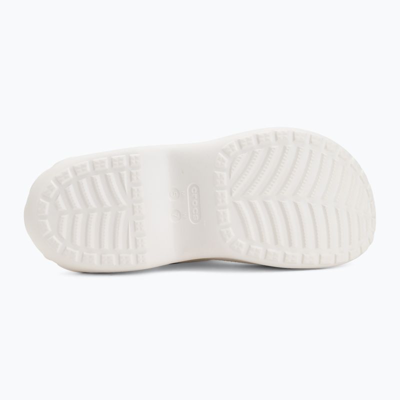Women's slides Crocs Bella white 5