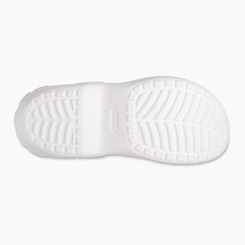 Women's slides Crocs Bella white 4