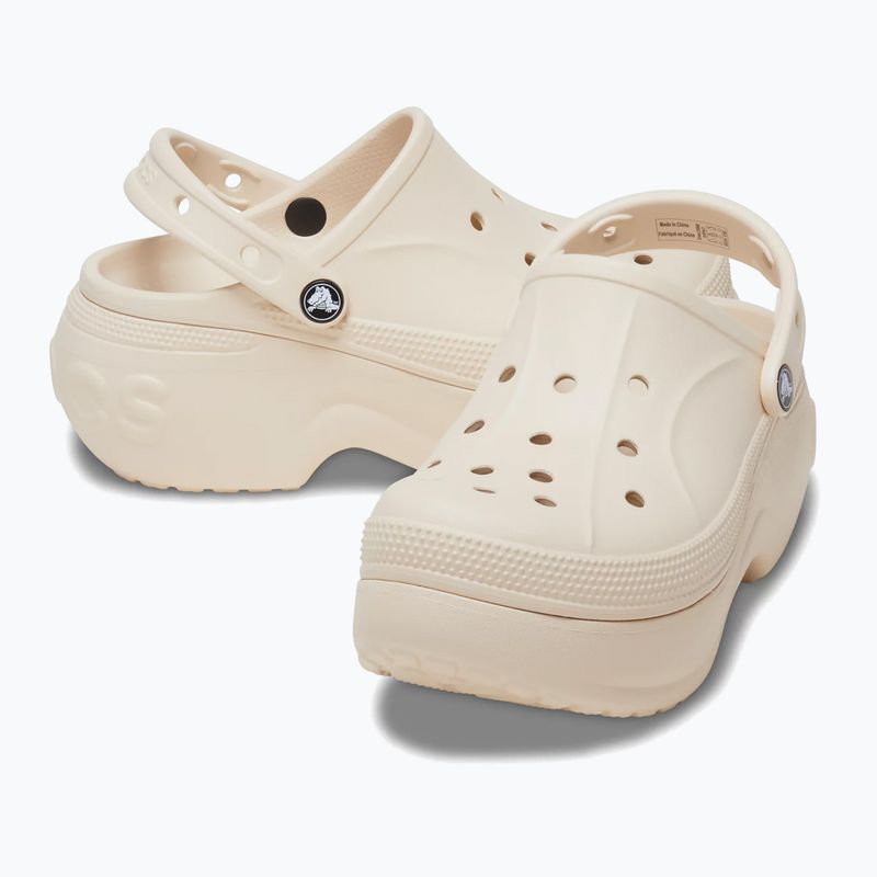 Women's slides Crocs Bella Winter White 3