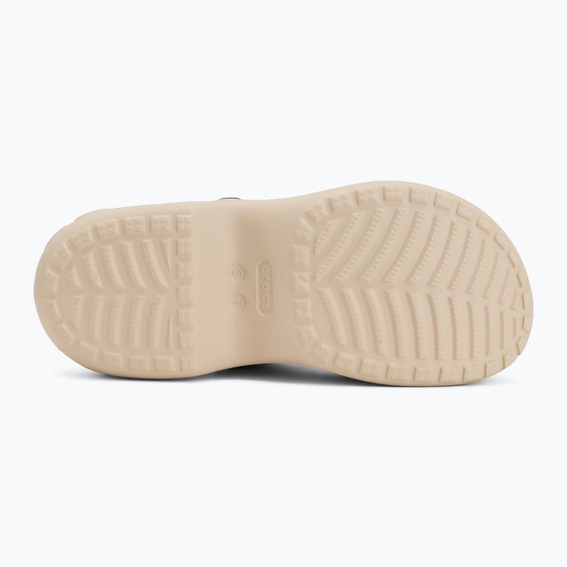 Women's slides Crocs Bella Winter White 5