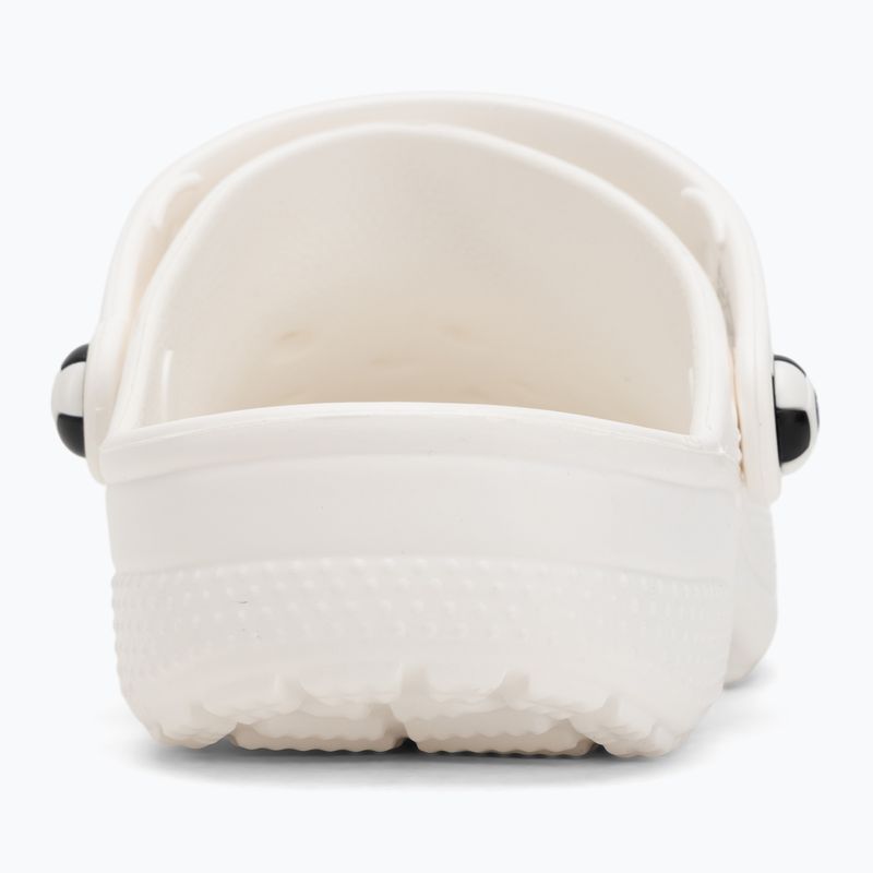 Children's slides Crocs Classic Basketball Clog Kids white/black 7