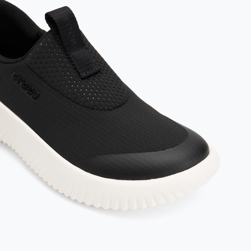 Crocs Mellow Ease Slip On black/white shoes 7