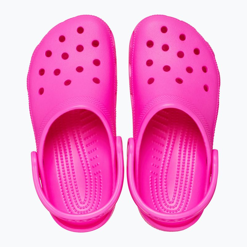 Crocs Classic pink crush flip-flops 4