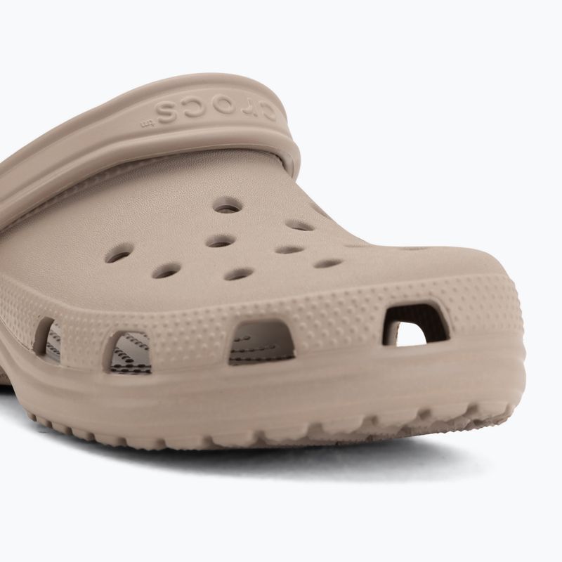 Slides Crocs Classic taupe 8