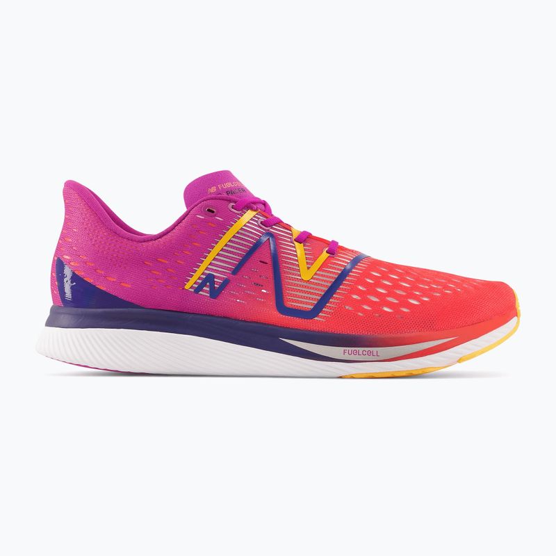 New Balance FuelCell SuperComp Pacer burgundy men's running shoes 12