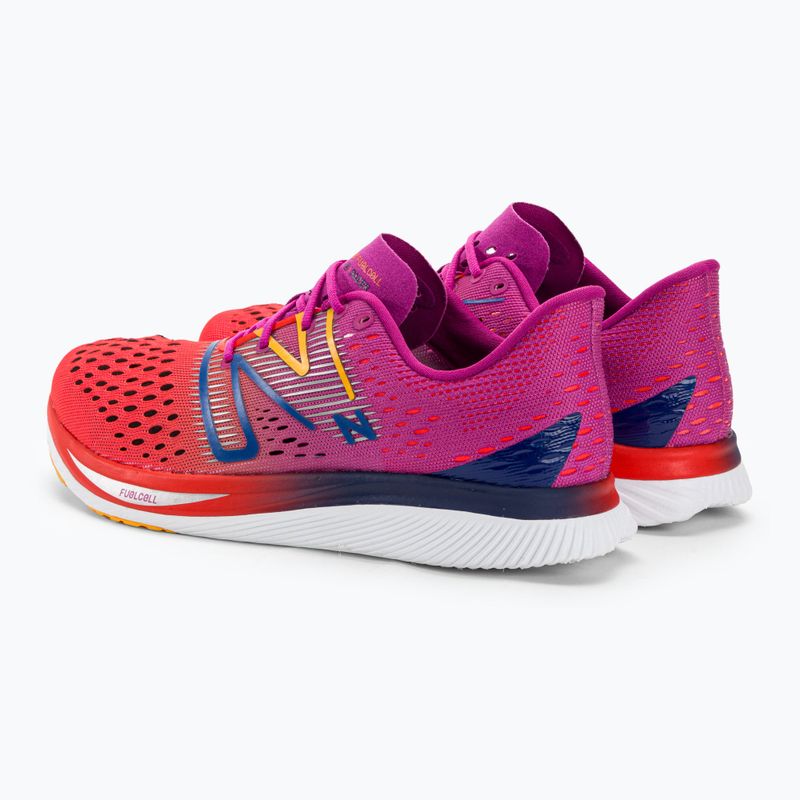 New Balance FuelCell SuperComp Pacer burgundy men's running shoes 3
