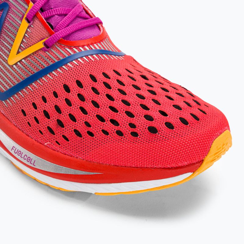 New Balance FuelCell SuperComp Pacer burgundy men's running shoes 7