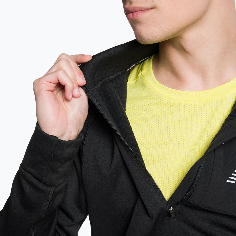 Men's training t-shirt New Balance Top NB Heat Grid Half Zip black MT23252BK 4