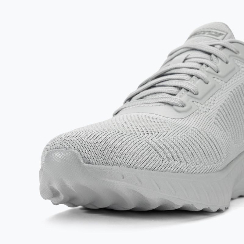 SKECHERS Women's Shoes Bobs Squad Chaos Face Off light gray 8