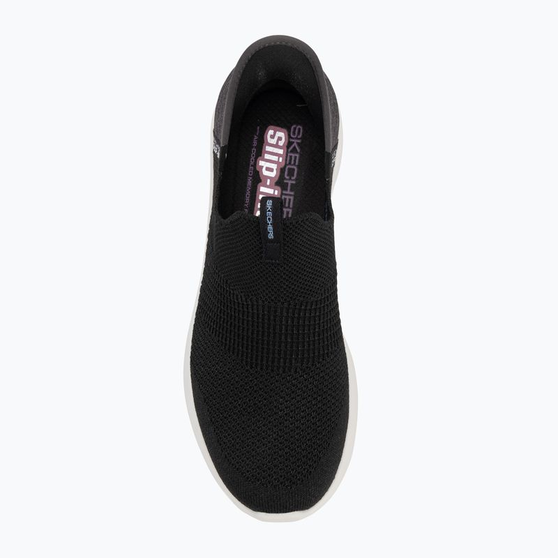 SKECHERS women's shoes Ultra Flex 3.0 Smooth Step black/white 5