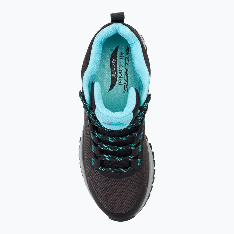 Women's trekking shoes SKECHERS Arch Fit Discover Elevation Gain black/blue 6