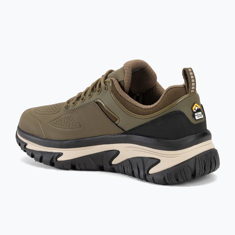 Men's SKECHERS Arch Fit Road Walker Recon olive/black shoes 3