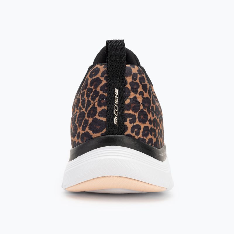 SKECHERS women's shoes Flex Appeal 4.0 Wild Ballad black/leopard 6