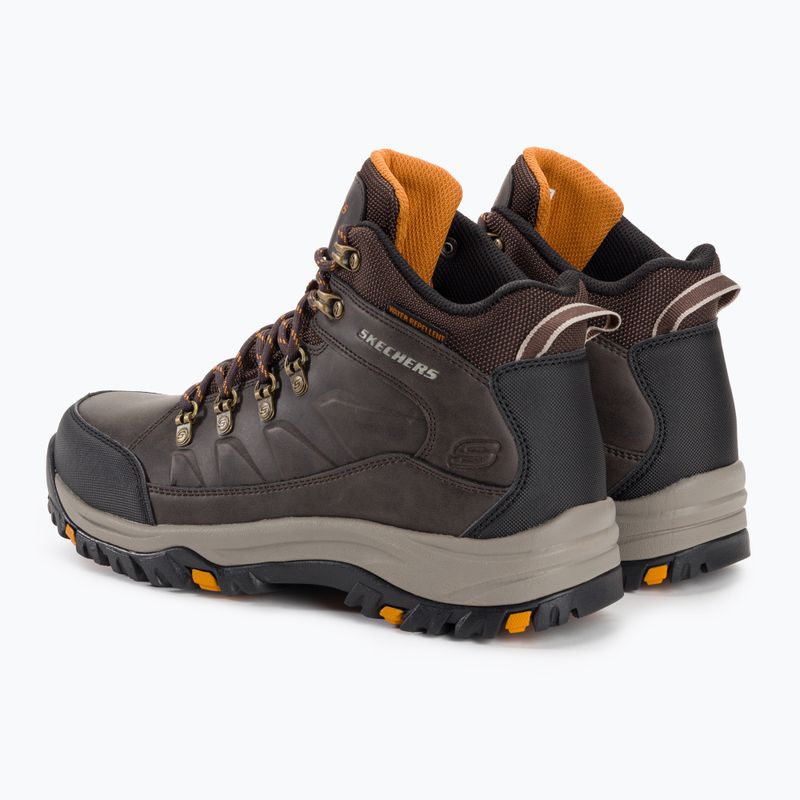 SKECHERS Relment Dagget chocolate men's trekking shoes 3