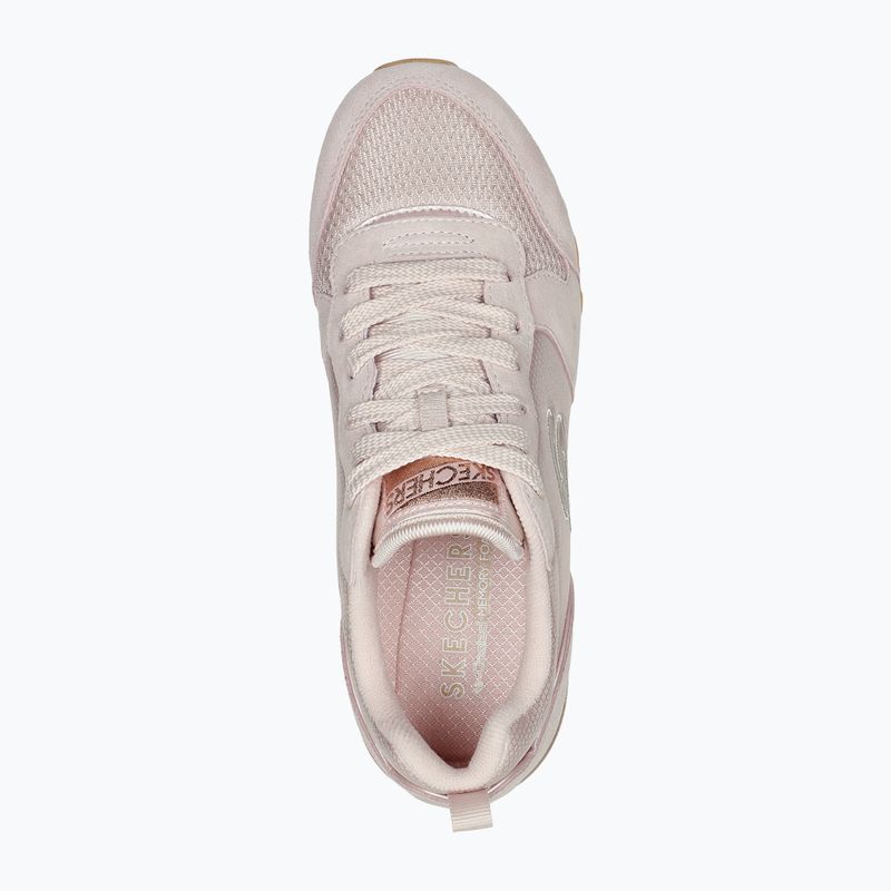 Women's shoes SKECHERS Og 85 Goldn Gurl blush suede/mesh trim 5