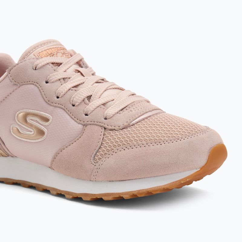 Women's shoes SKECHERS Og 85 Goldn Gurl blush suede/mesh trim 7