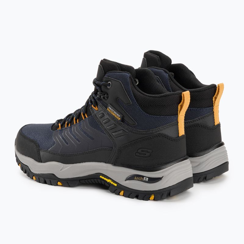SKECHERS Arch Fit Dawson Raveno navy/black men's trekking shoes 3