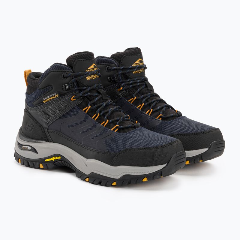 SKECHERS Arch Fit Dawson Raveno navy/black men's trekking shoes 4
