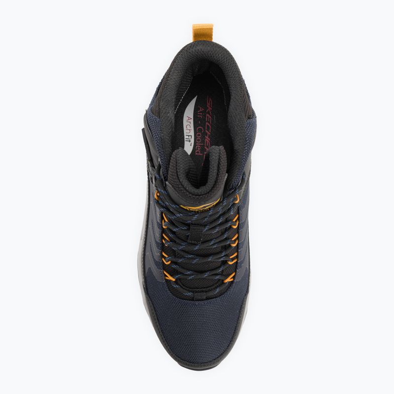 SKECHERS Arch Fit Dawson Raveno navy/black men's trekking shoes 6
