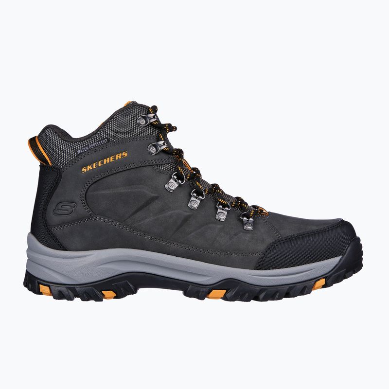 SKECHERS Relment Dagget charcoal men's trekking shoes 8