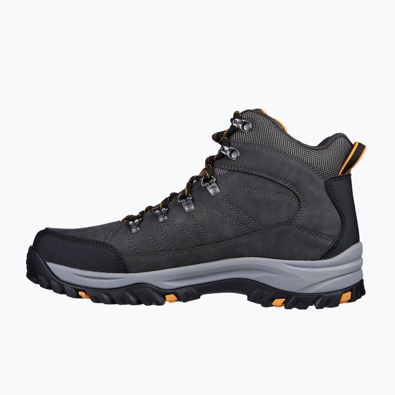 SKECHERS Relment Dagget charcoal men's trekking shoes 9