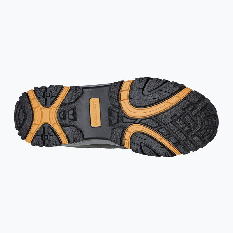SKECHERS Relment Dagget charcoal men's trekking shoes 10