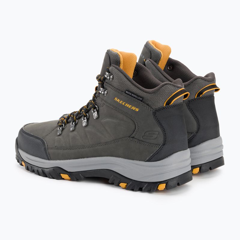 SKECHERS Relment Dagget charcoal men's trekking shoes 3