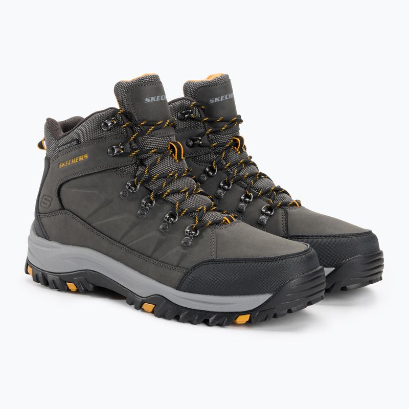 SKECHERS Relment Dagget charcoal men's trekking shoes 4