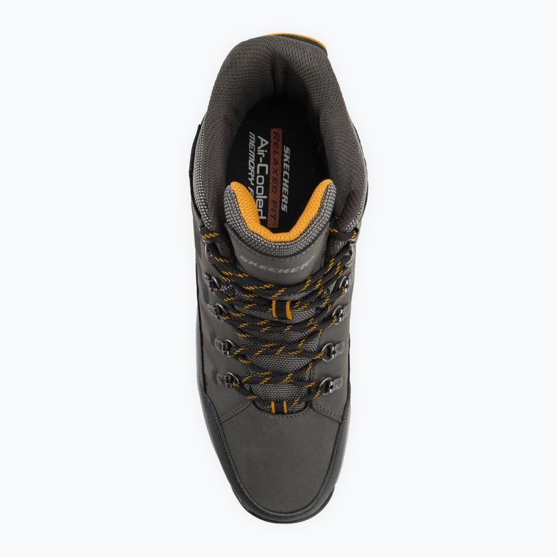 SKECHERS Relment Dagget charcoal men's trekking shoes 6