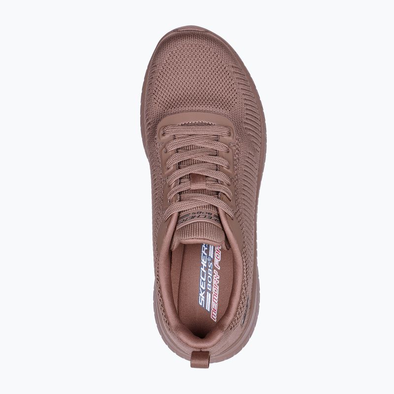 Women's shoes SKECHERS Bobs Squad Chaos Face Off pink 5