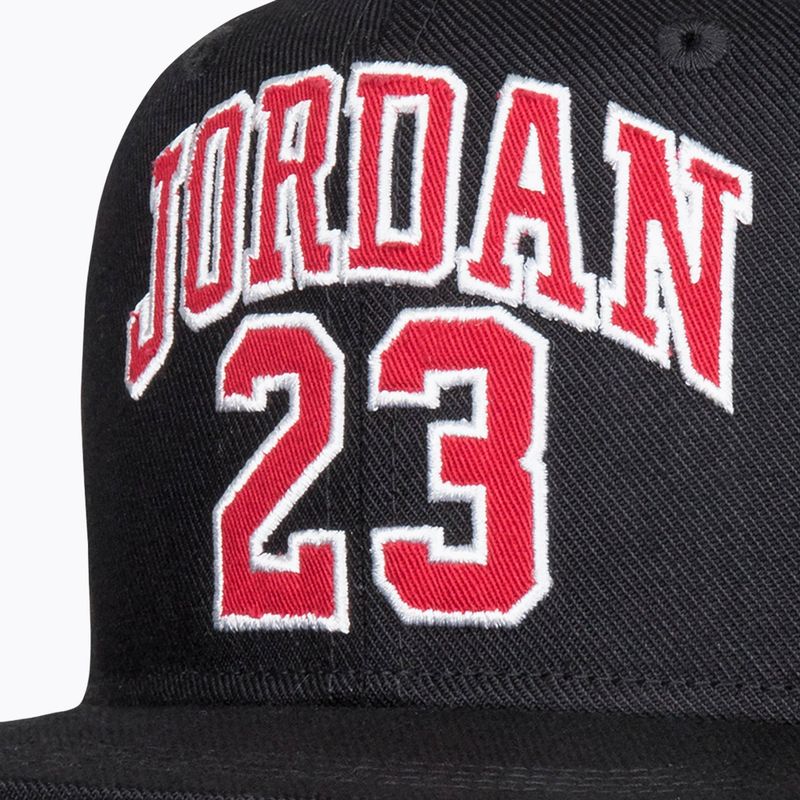 Children's baseball cap Nike Jordan Jersey Flatbrim black 5