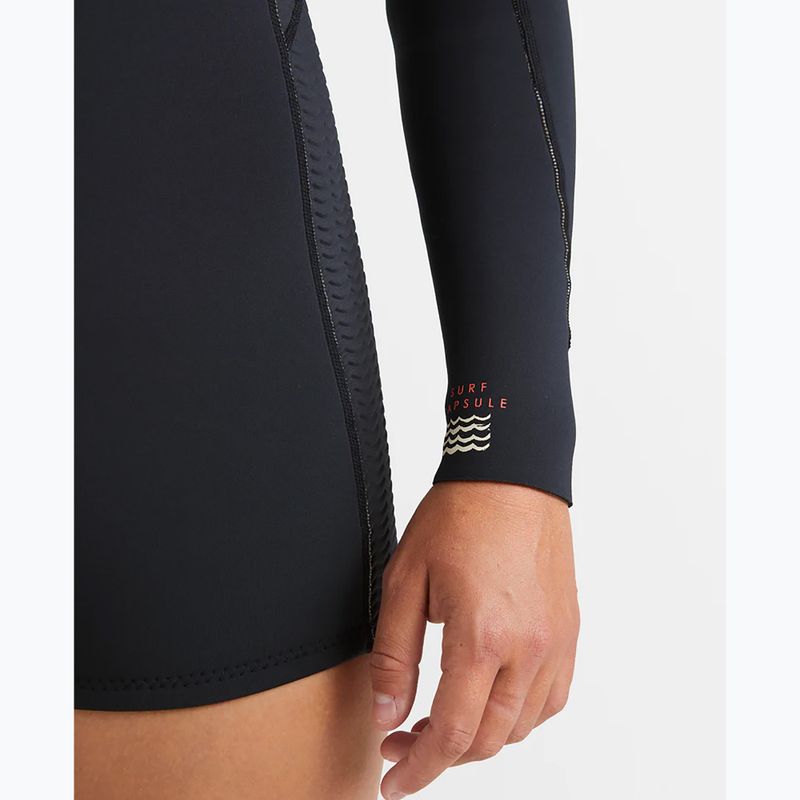 Women's swimming wetsuit Billabong 2/2 mm Spring Fever Natural Back Zip LS Spring Wetsuit black 6