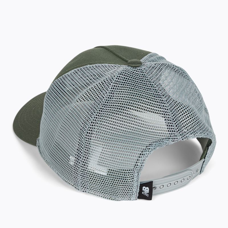 New Balance Lifestyle Athletics Trucker green baseball cap 3