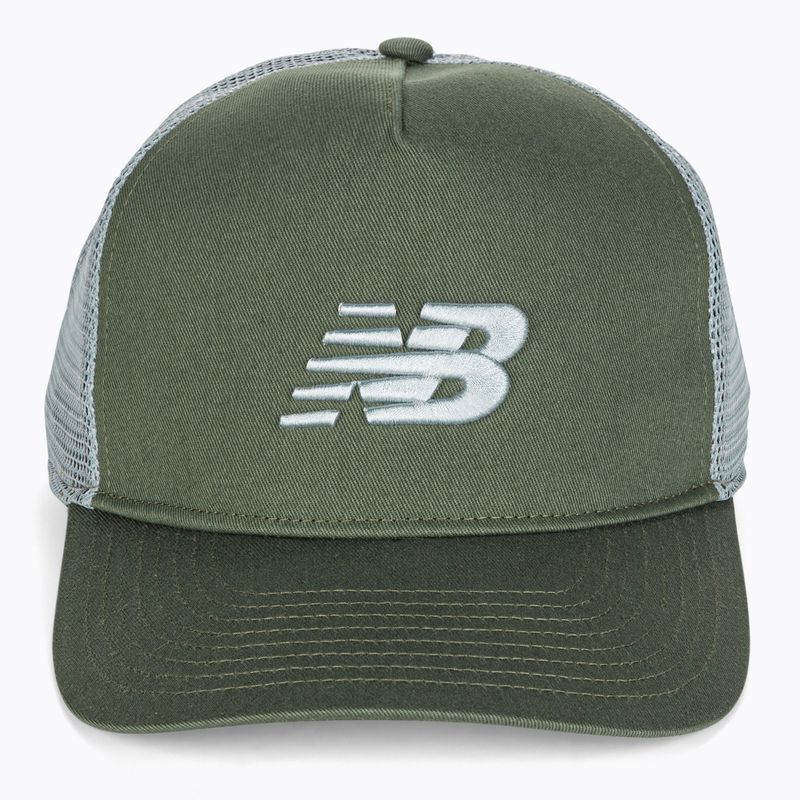 New Balance Lifestyle Athletics Trucker green baseball cap 4