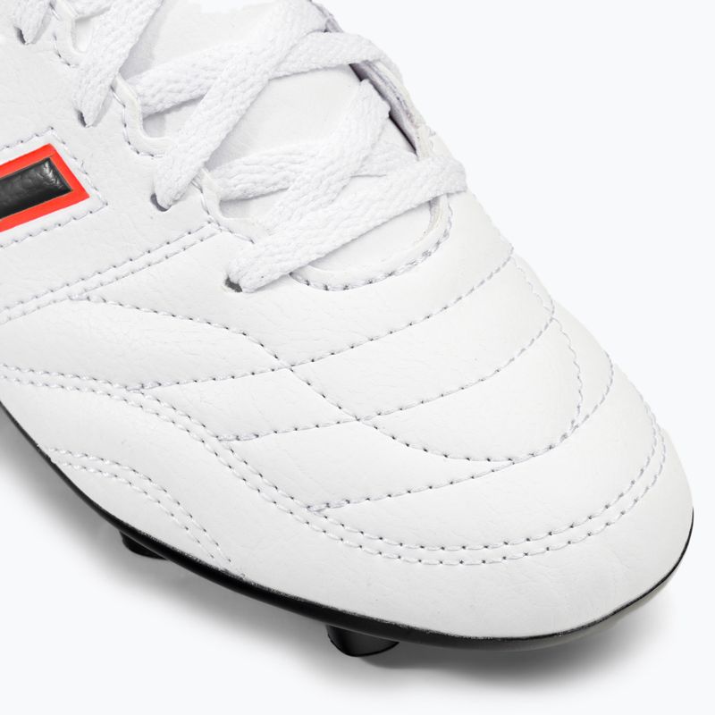 New Balance 442 V2 Academy FG children's football boots white JS43FWD2.M.035 7