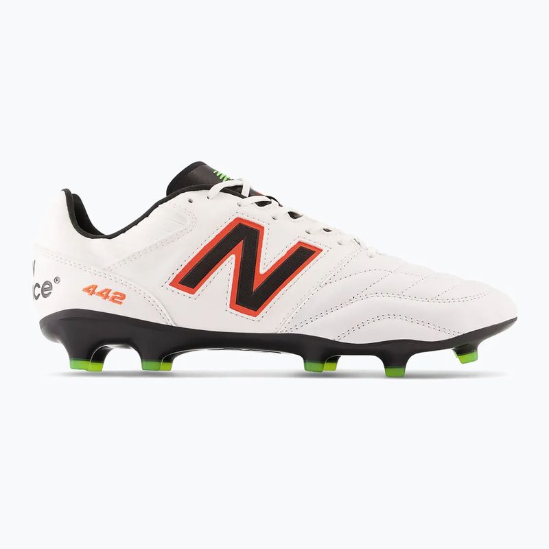 New Balance 442 V2 Pro FG men's football boots white and black MS41FWD2.D.095 11