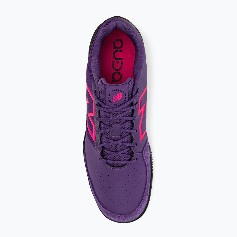 New Balance men's football boots Audazo V6 Command IN purple-black SA2IPH6.D.075 6