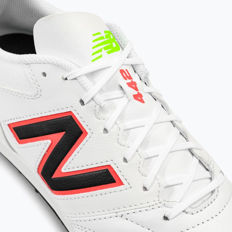 New Balance 442 V2 Team TF men's football boots white MS42TWD2.D.080 8