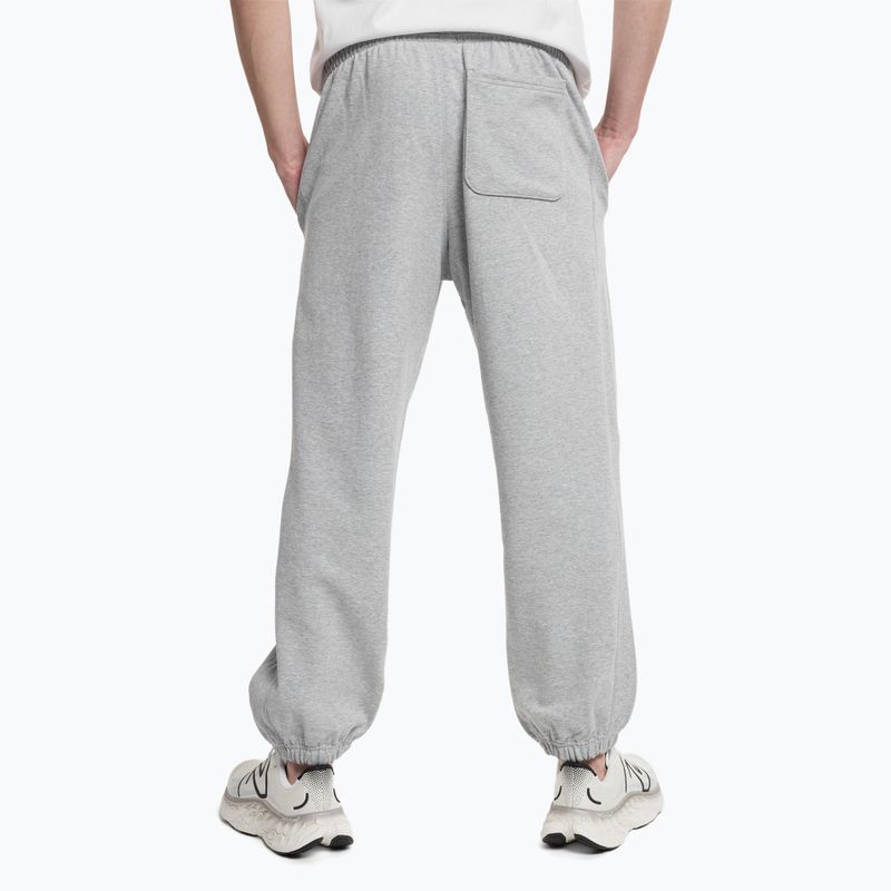 New Balance Athletics Remastered French Terry grey men's training trousers MP31503AG 3