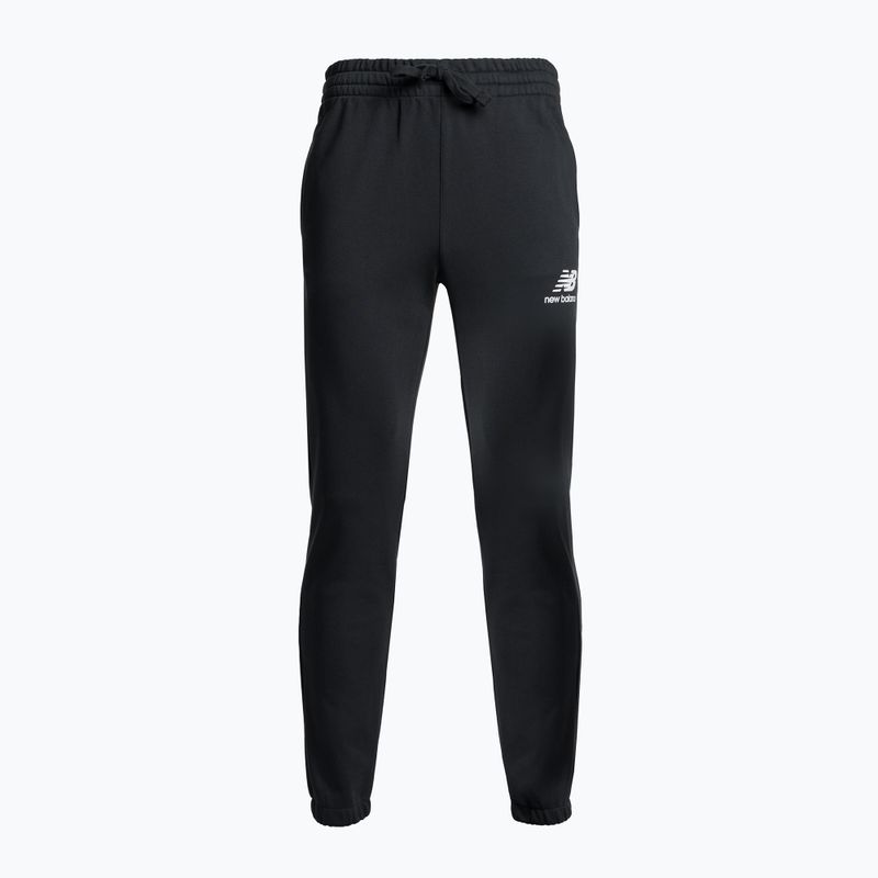 New Balance Essentials Stacked Logo French men's training trousers black MP31539BK 5