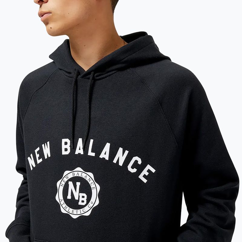 Men's New Balance Sport Seasonal French Terry sweatshirt black 4