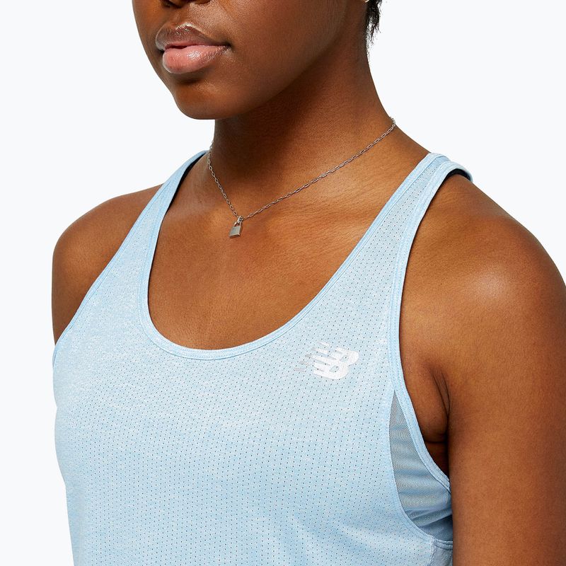 Women's New Balance Impact Run Tank blue WT21260BZH running tank top 4