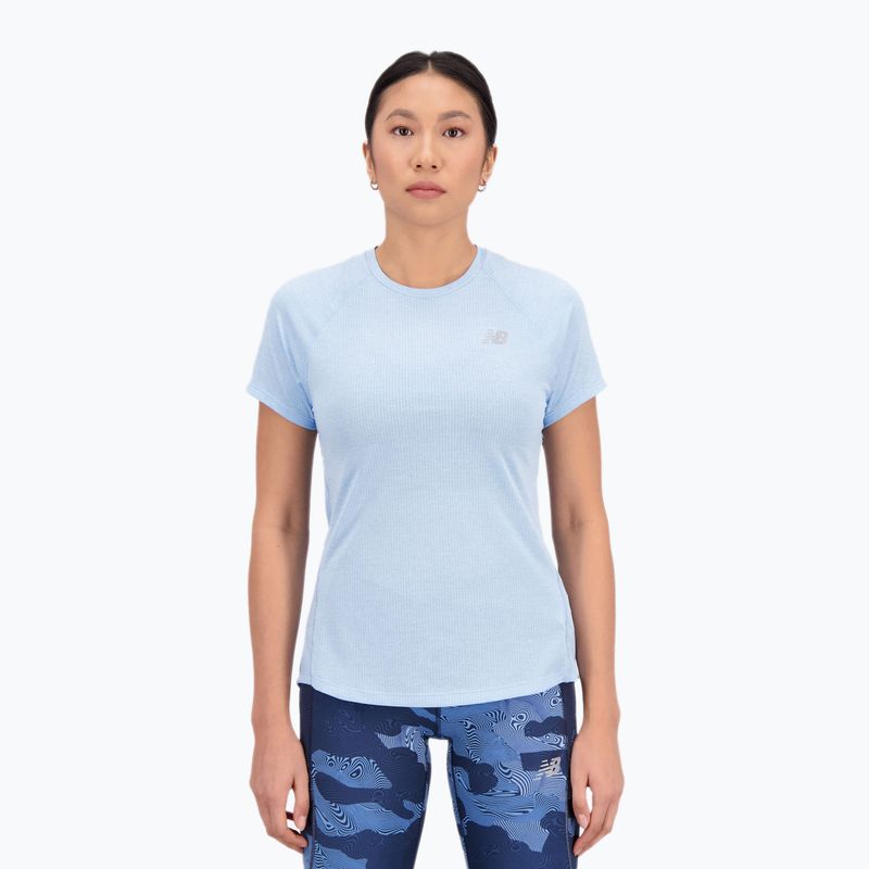 Women's New Balance Top Impact Run running shirt orange WT21262BZH
