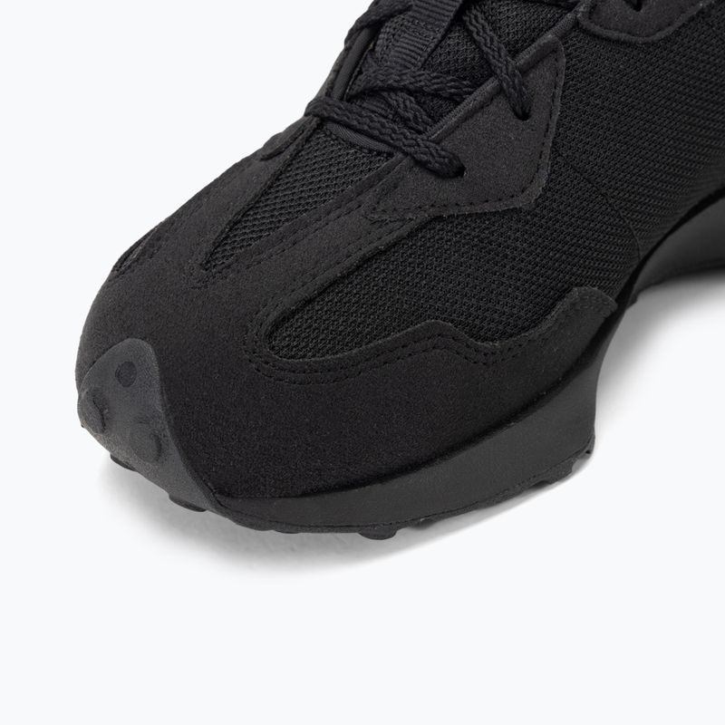 New Balance 327's V1 black children's shoes 7